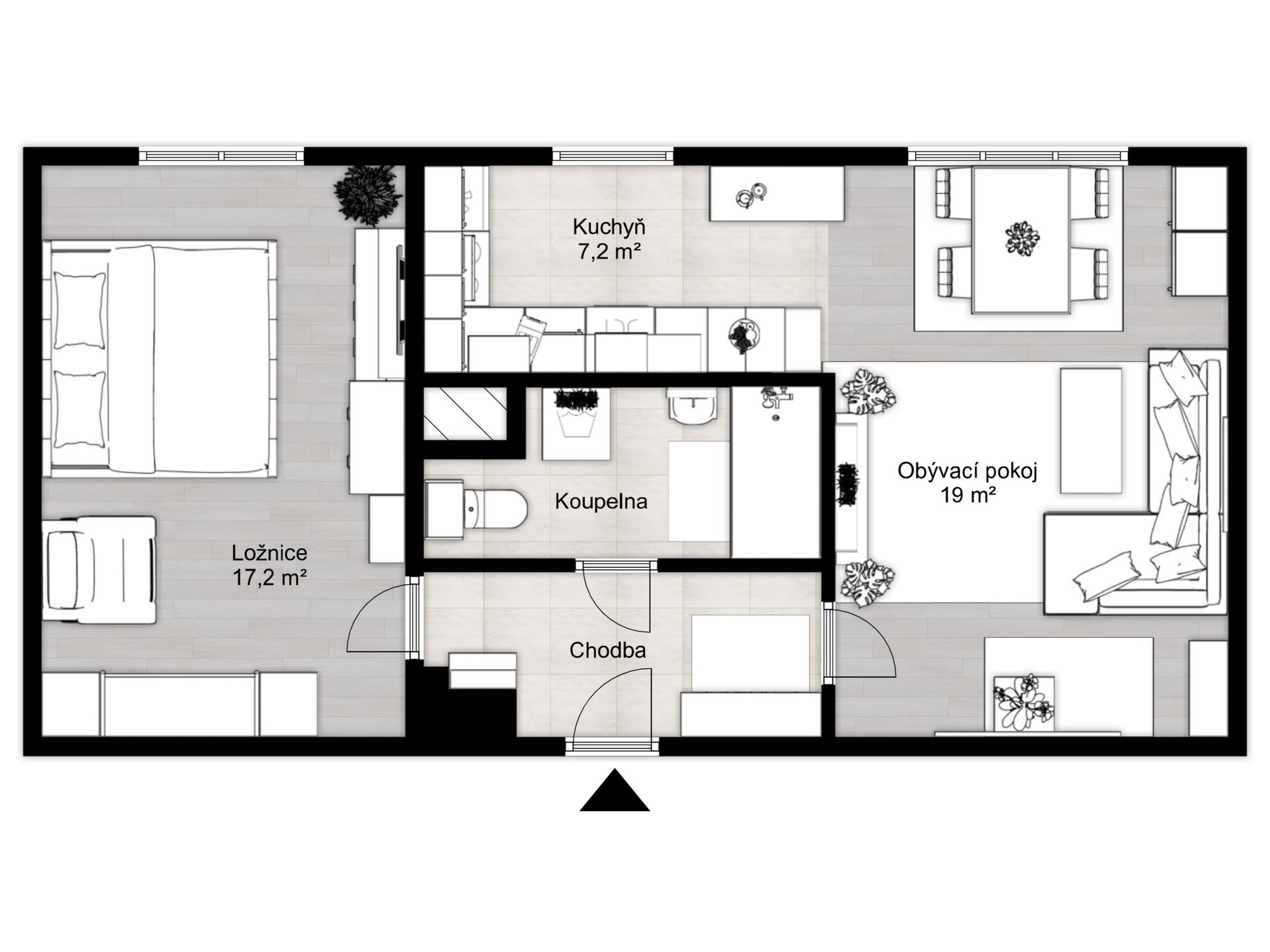 6601-Byt 2+1, Mongolaská 143020, Ostrava-Poruba