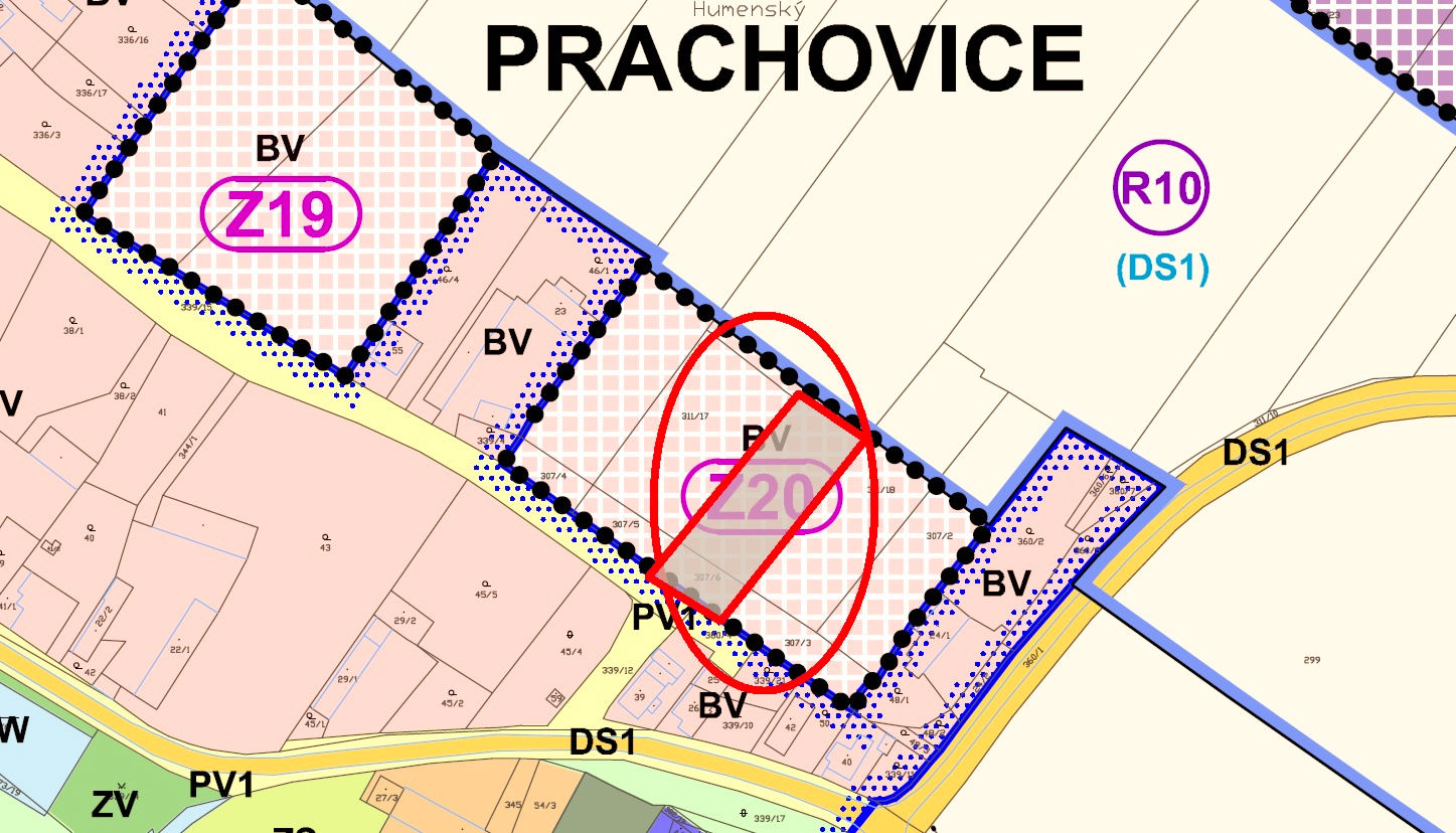 Prodej stavební parcely, 1 575 m² Dašice (okres Pardubice), Prachovice, obrázek 4