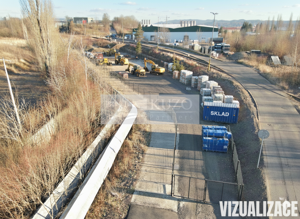 Pronájem komerčního pozemku Příbram 15 000 Kč, foto 3