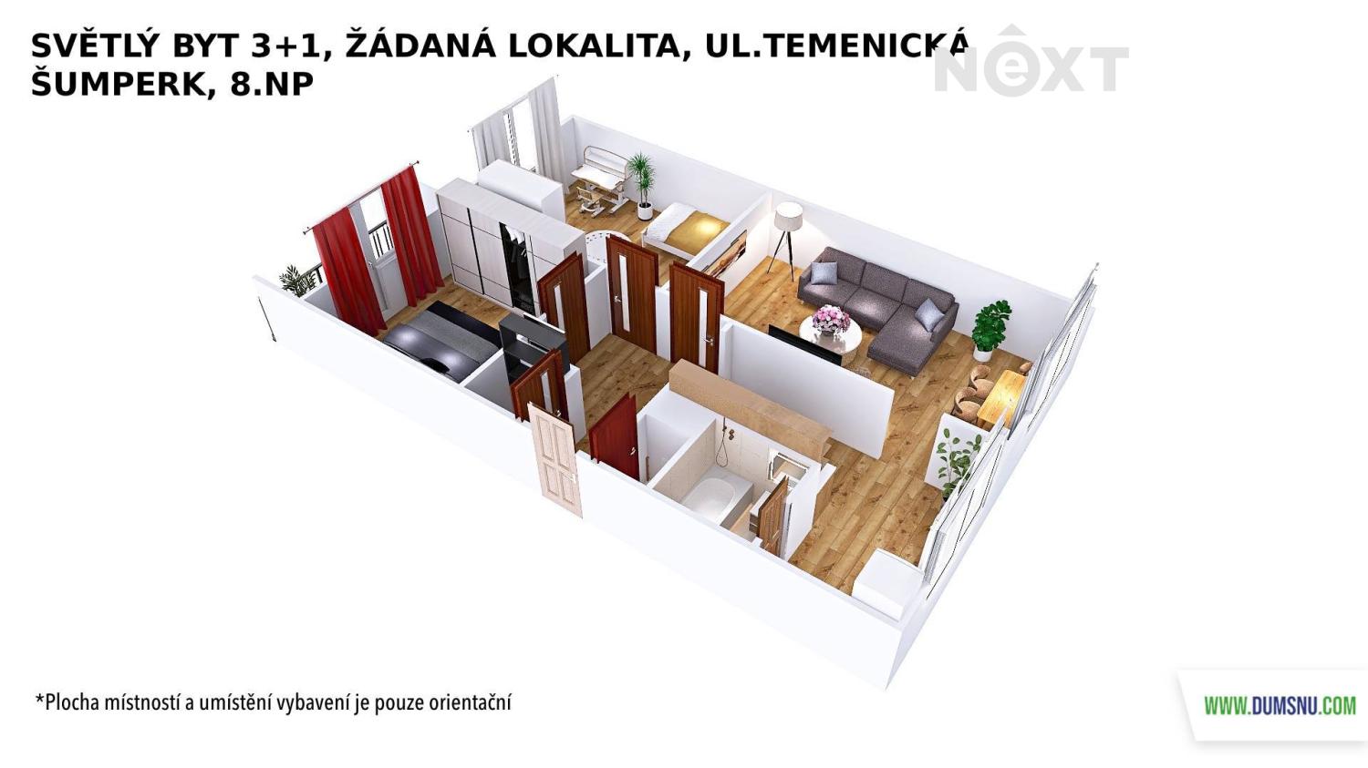Prodej bytu 3+1 Šumperk 3 690 000 Kč, foto 23