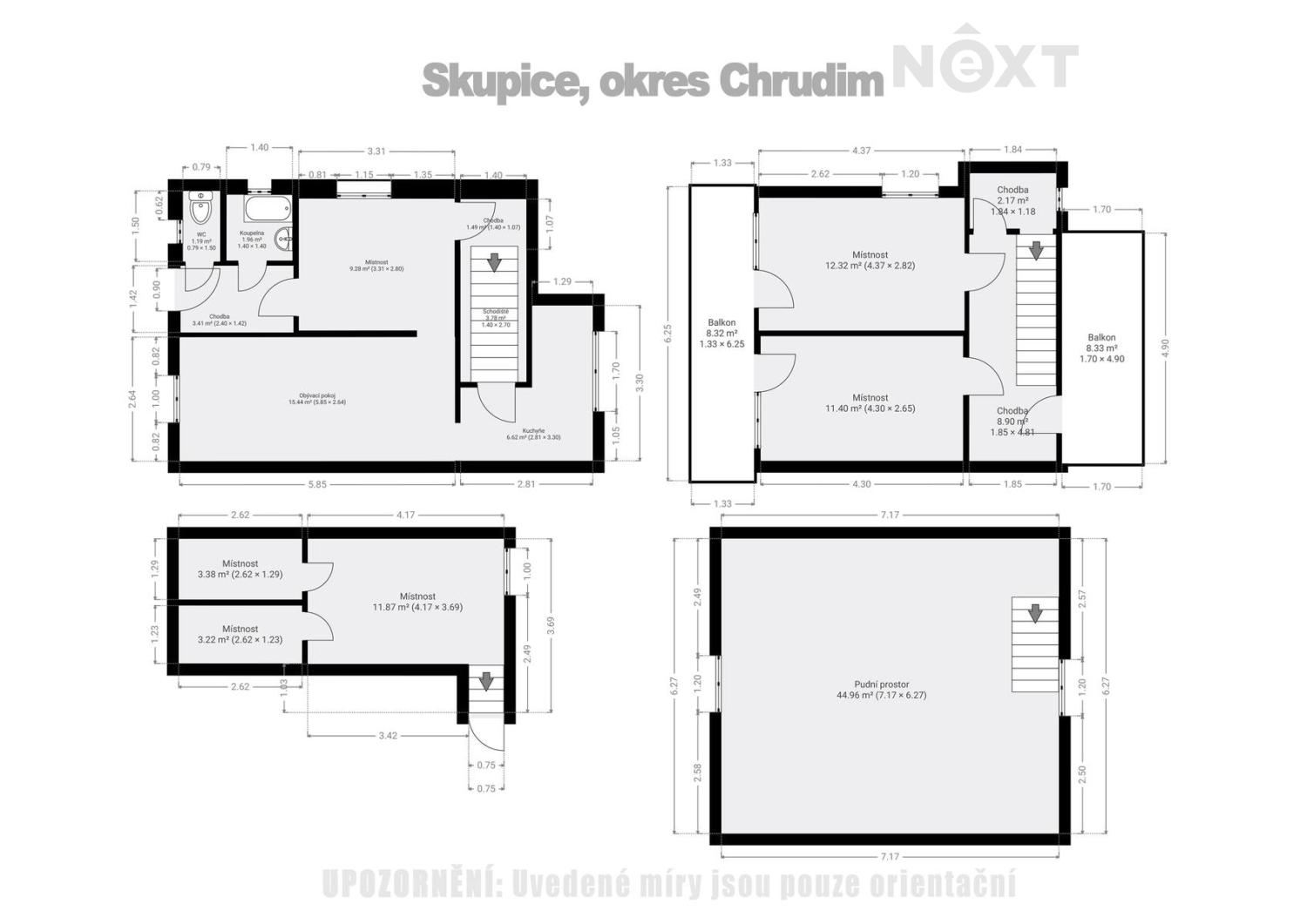 Dům – Skupice, okres Chrudim – pohled 3