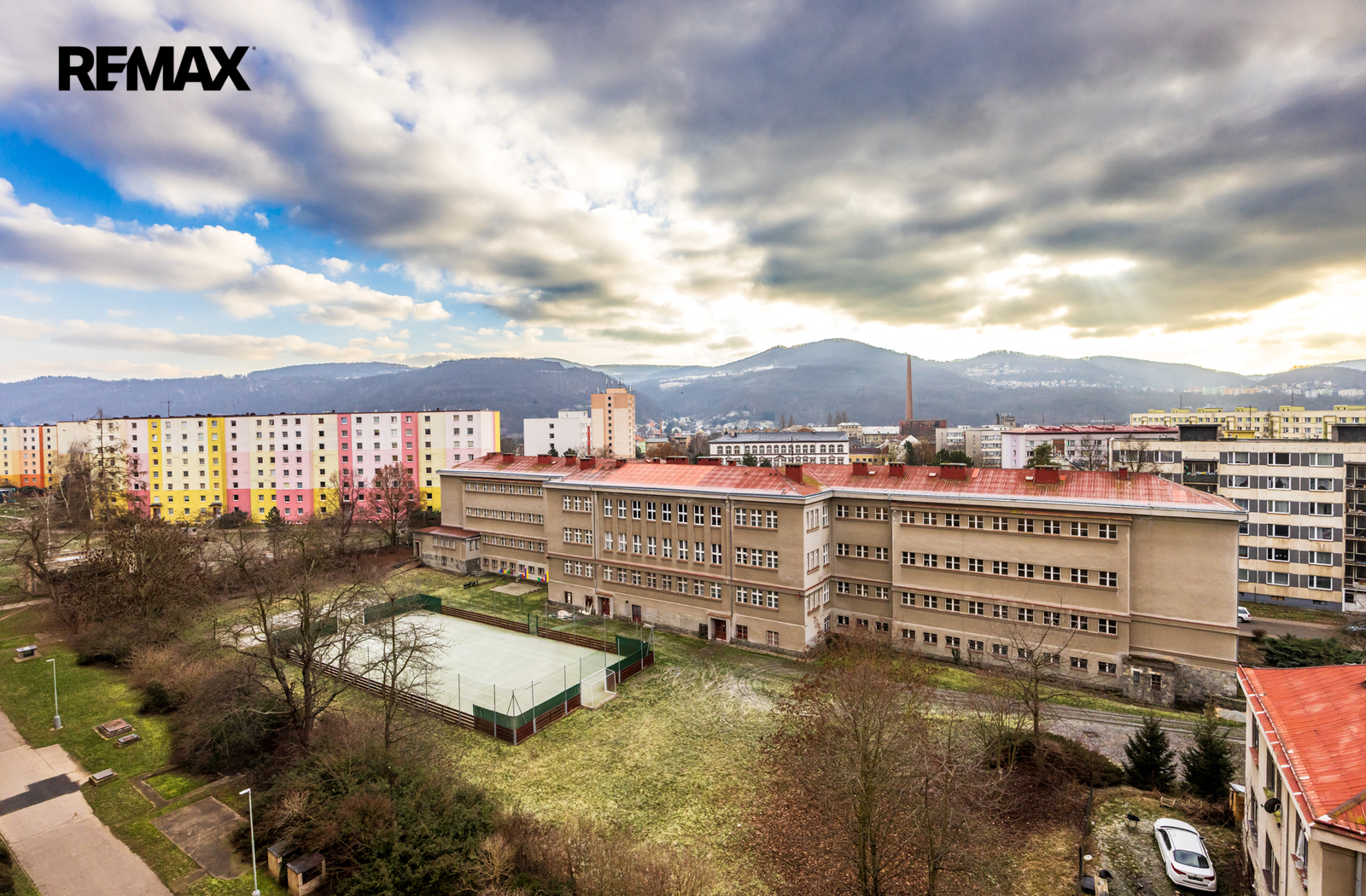 Výhled na České středohoří