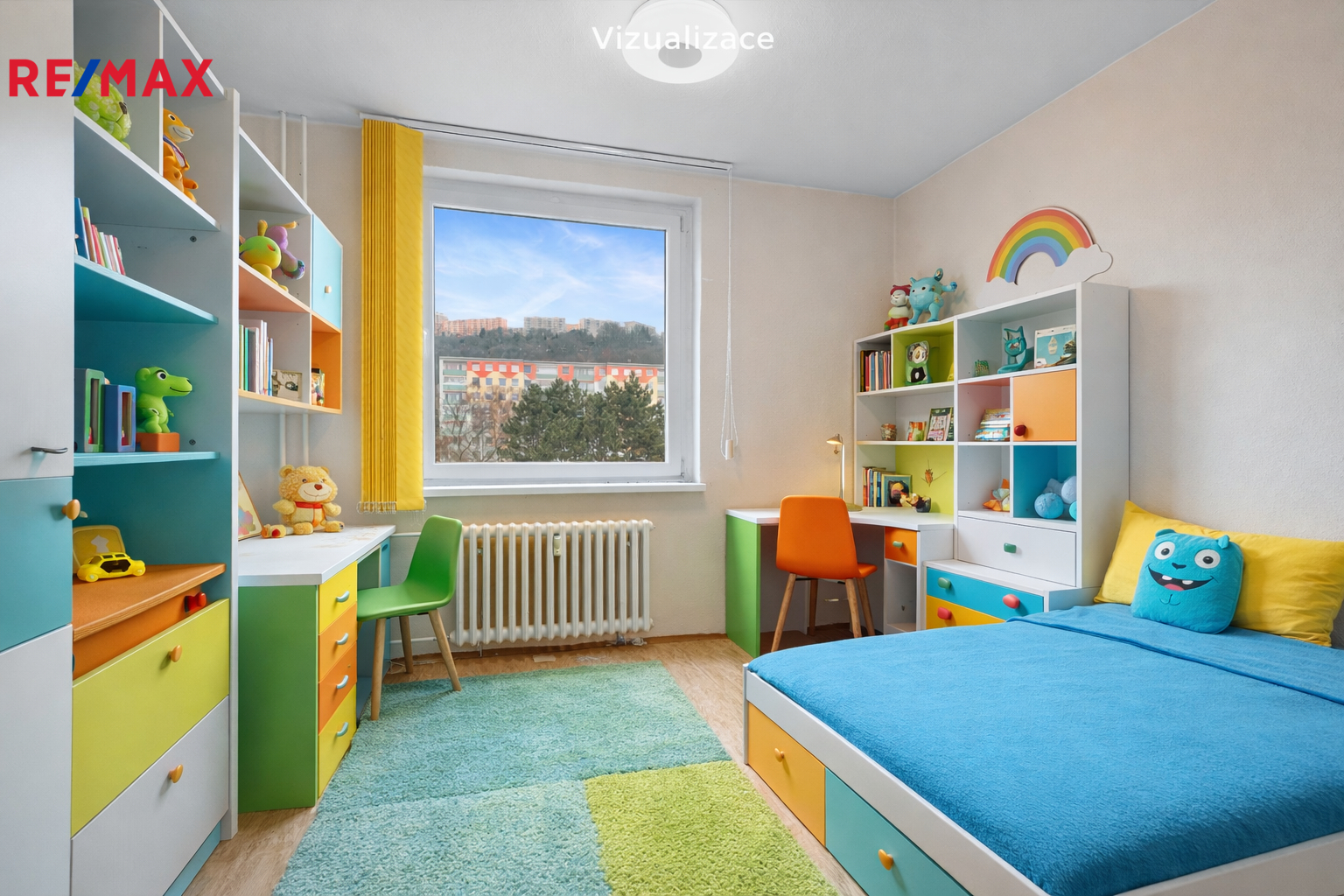 dětský pokoj vizualizace