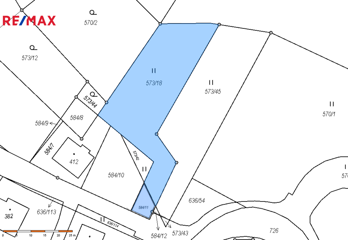 Vyznačení z katastru nemovitostí