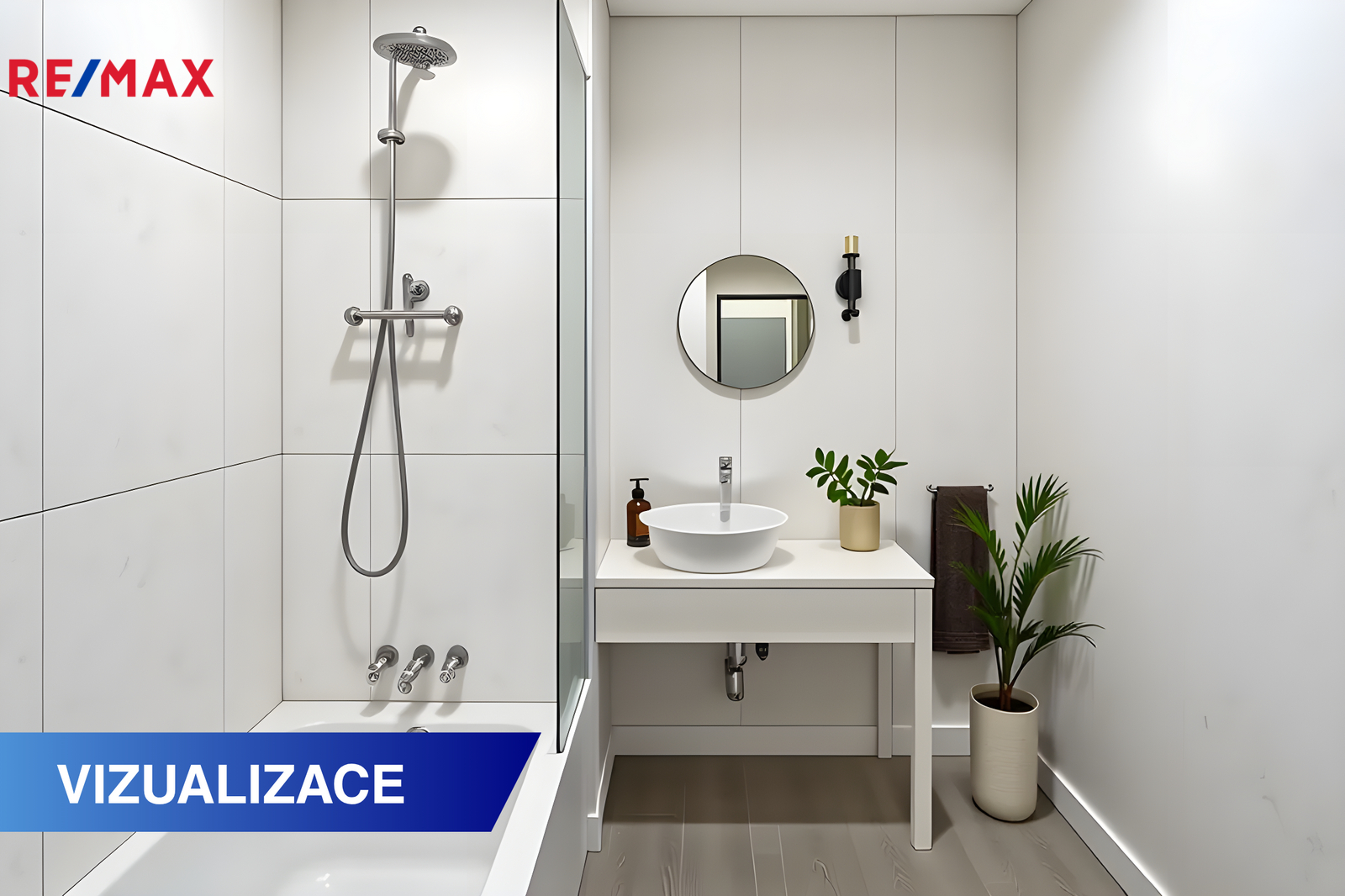Vizualizace - koupelna