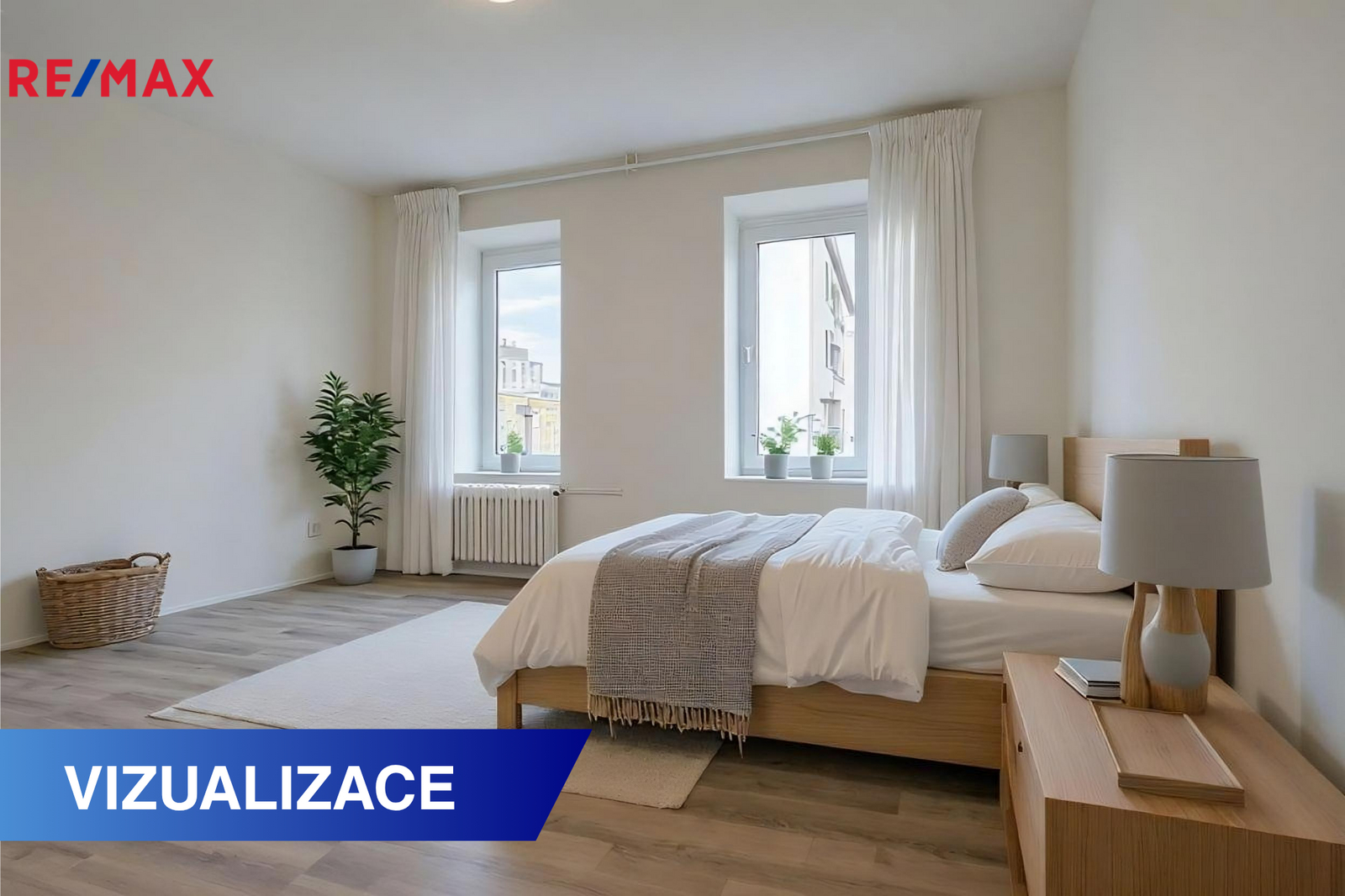 Ložnice - vizualizace