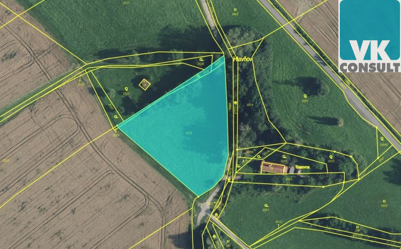 Litomyšl - prodej pozemku 4 343 m2 - v přírodě