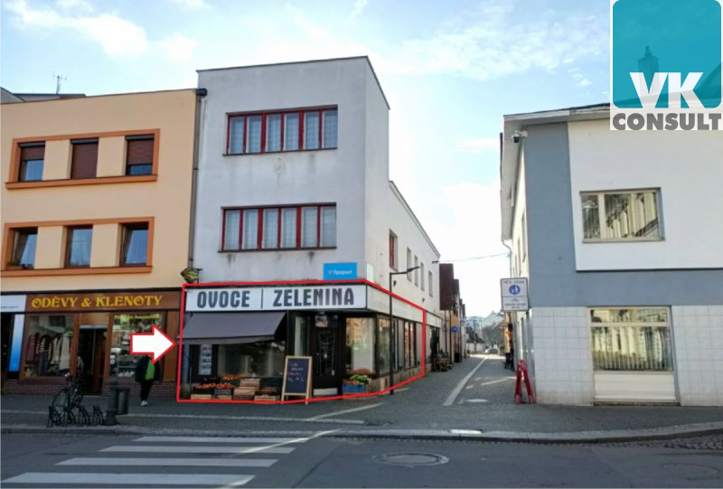 Pronájem obchodu 70 m2 v centru města Choceň (okr. UO)