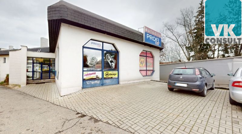 Pronájem - komerční prostory 323 m2 - Kpt. Jaroše 