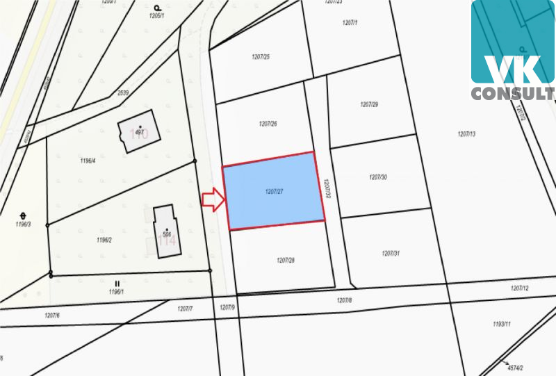 Prodej pozemku 792 m2 pro bydlení v Litomyšli - Pohodlí