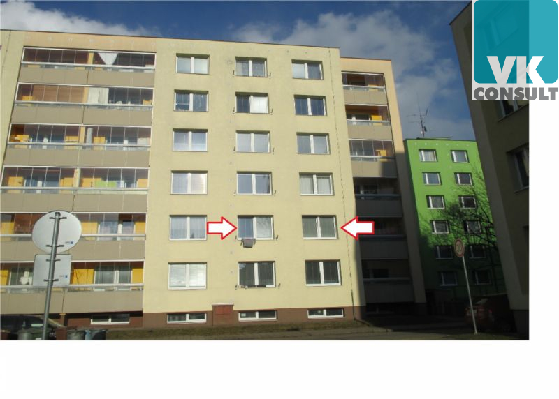 Litomyšl - pronájem bytu 1+1 ve II. NP v centru mě