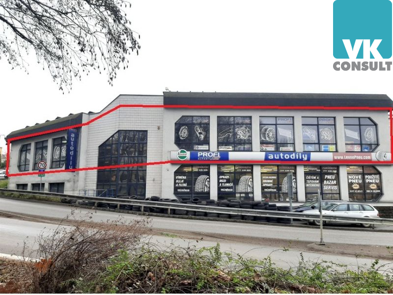Pronájem - komerční prostory 323 m2 - Kpt. Jaroše - Litomyšl