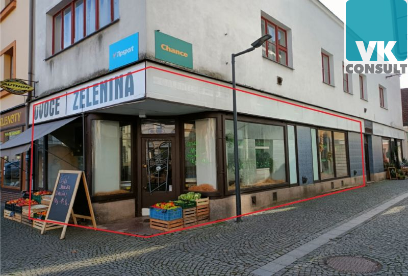 Pronájem obchodu 70 m2 v centru města Choceň (okr. UO)