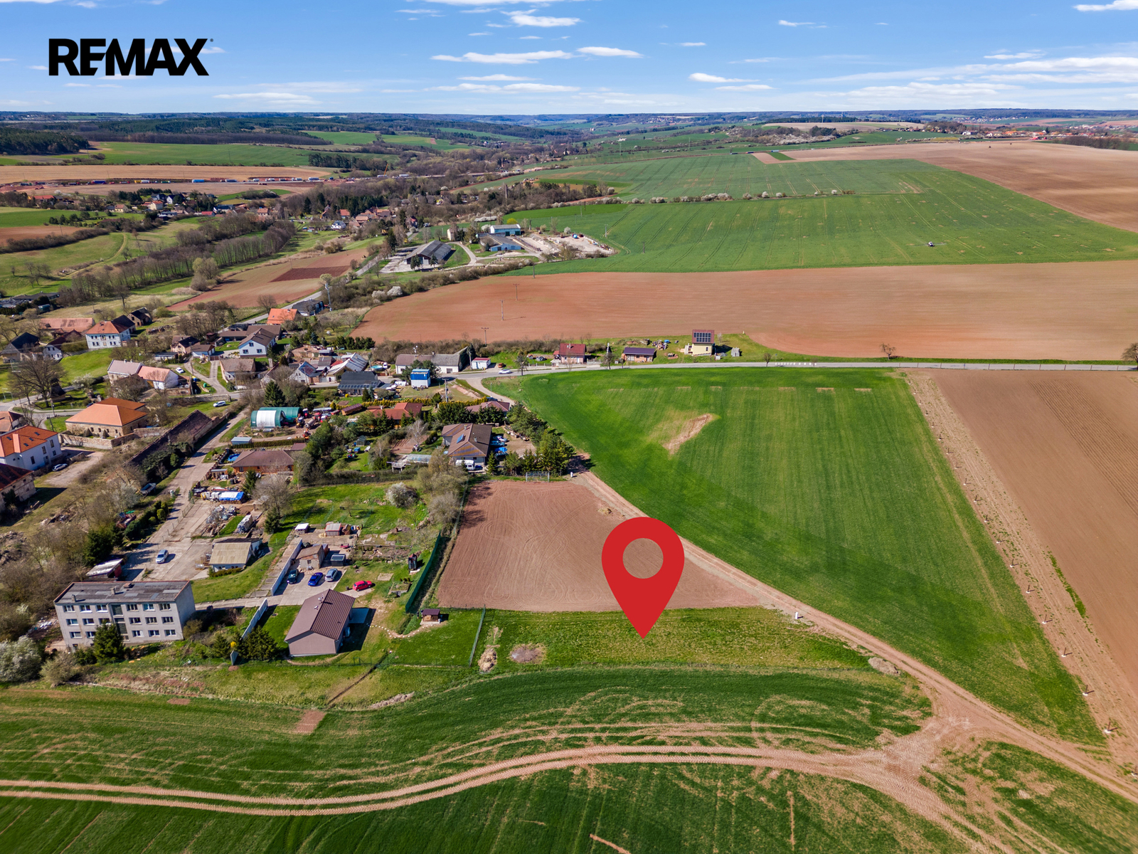 Umístění pozemku