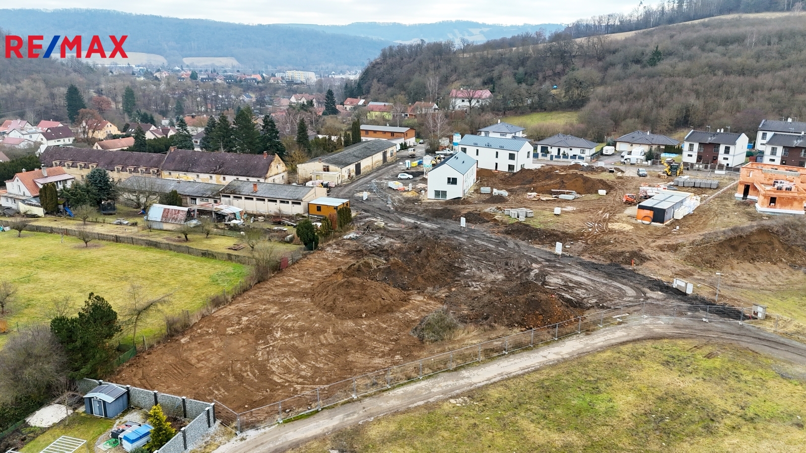 Práce jsou v plném procesu