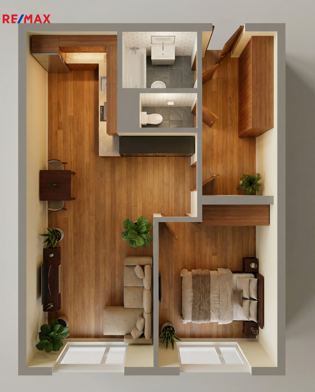 Stávající stav půdorysu