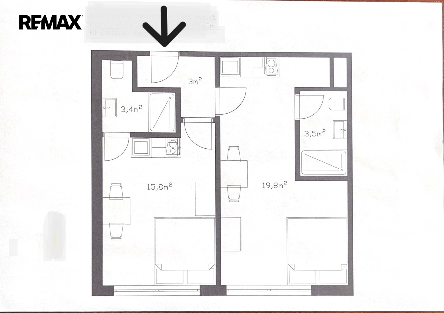 Půdorys - dispozice