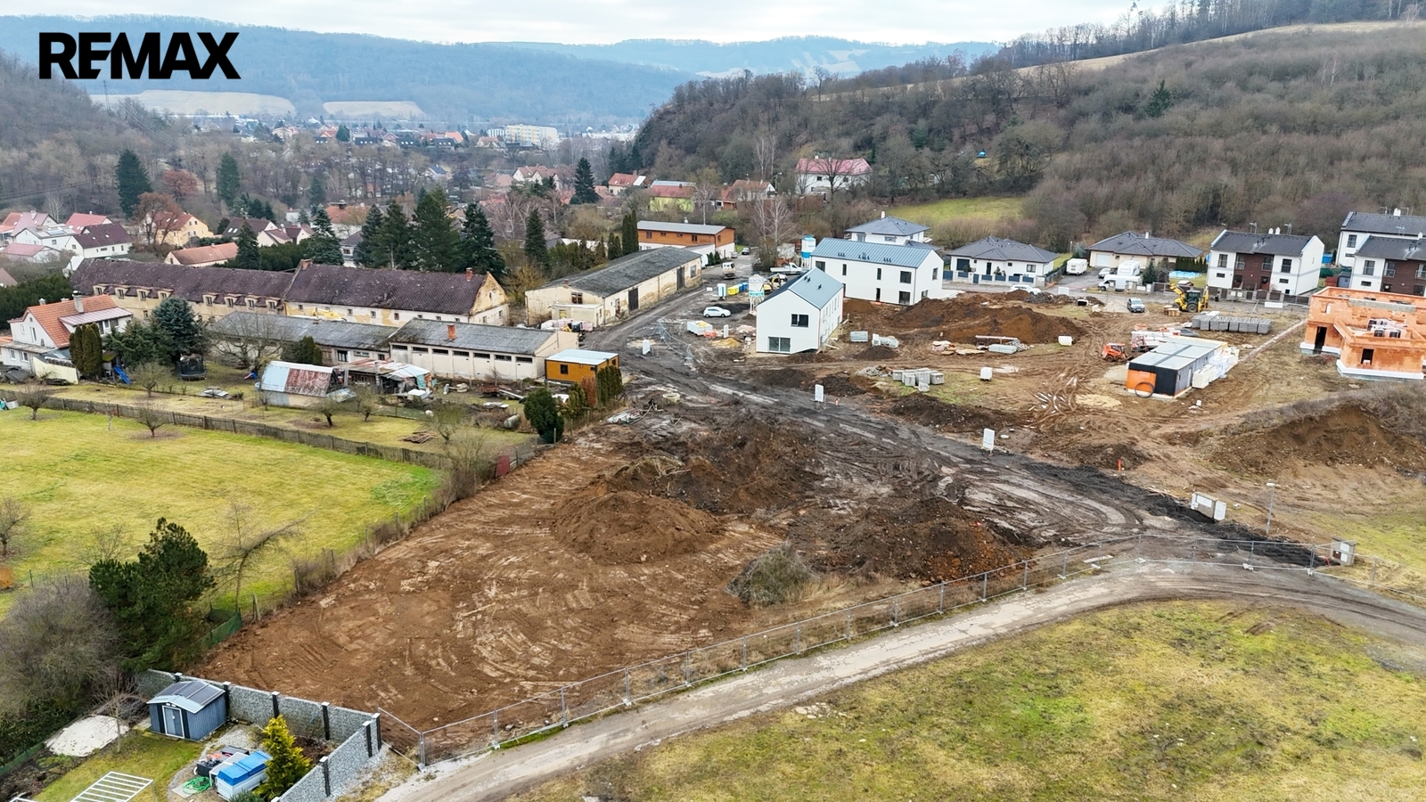 Práce jsou v plném procesu