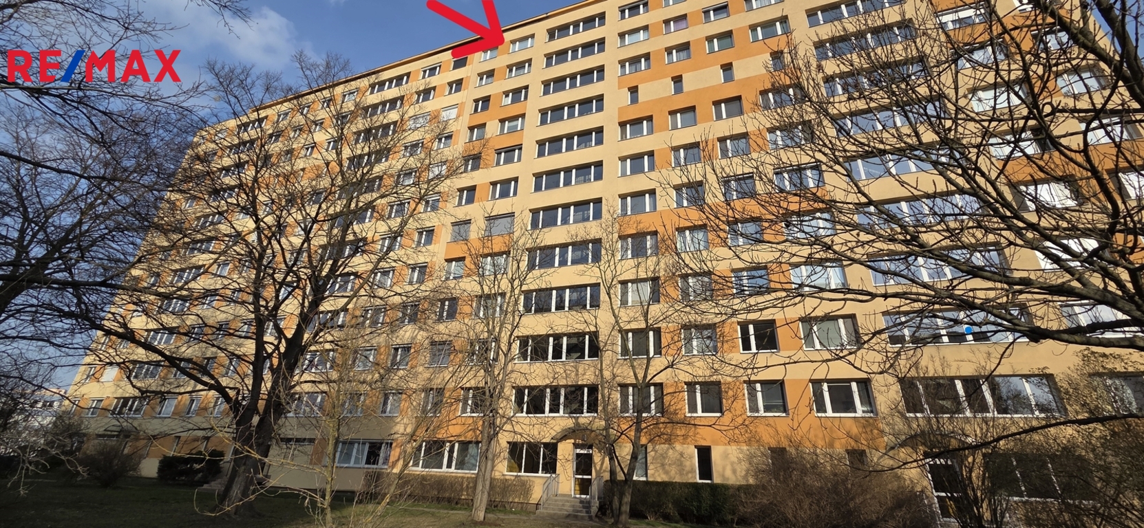 Byt se nachází v 11. patře