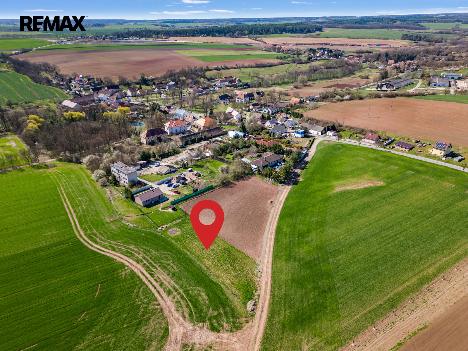 Umístění pozemku
