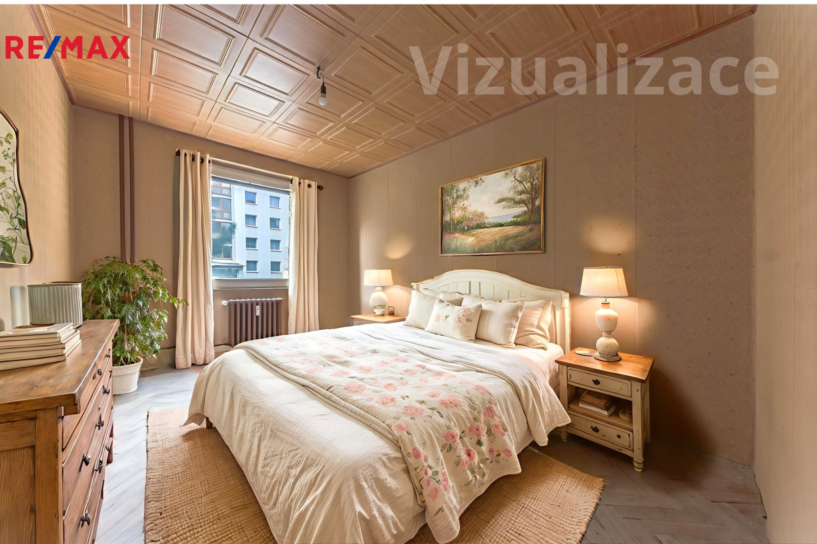 Ložnice - vizualizace