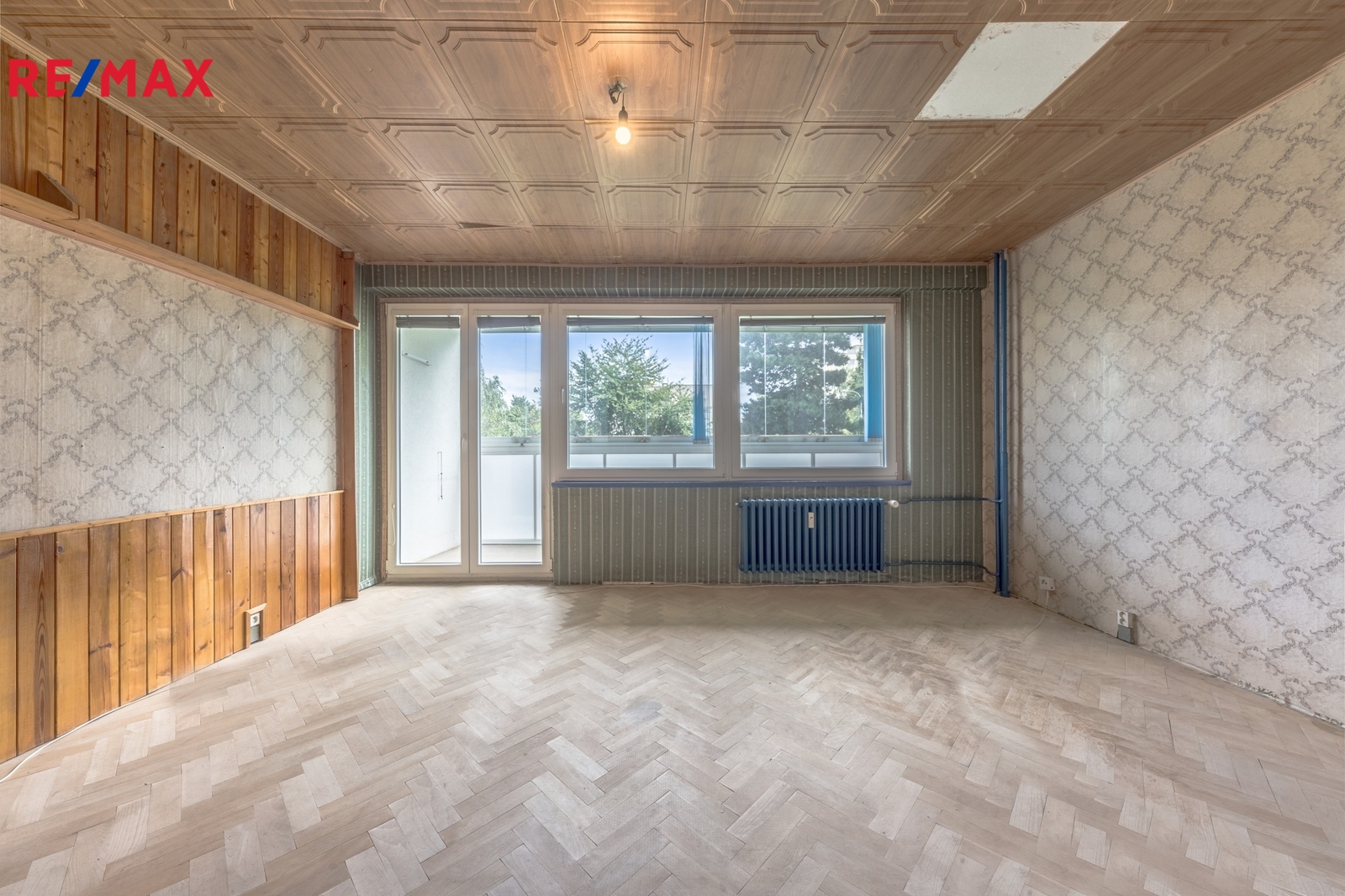 Lodžie - orientace na západ