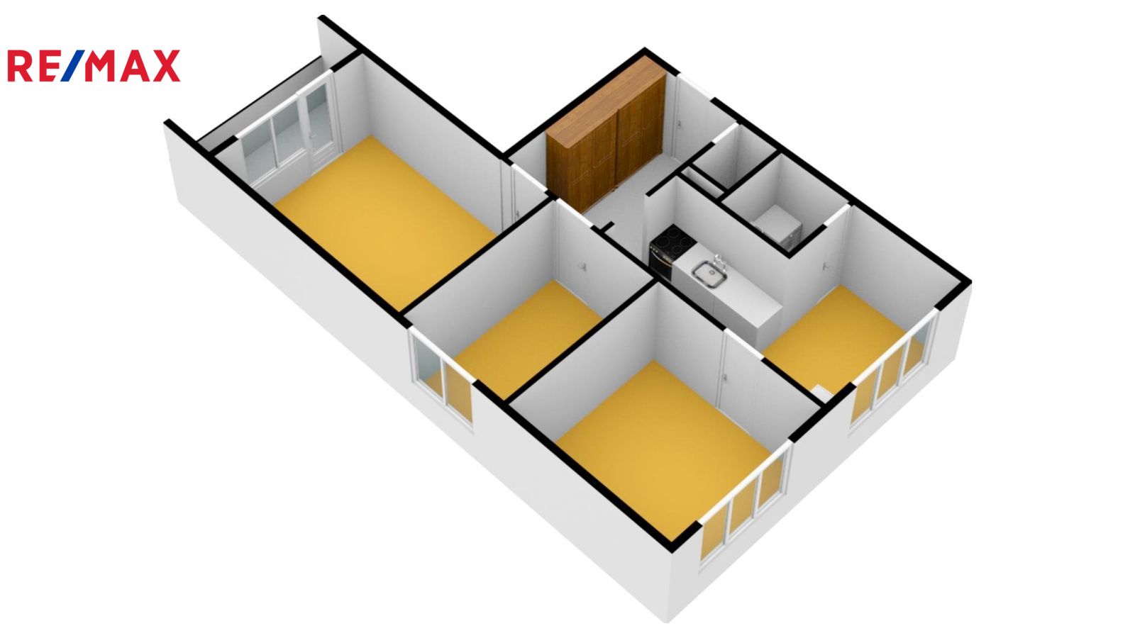 Prodej bytu 3+1, 68 m² Křivoklát (okres Rakovník), obrázek 21