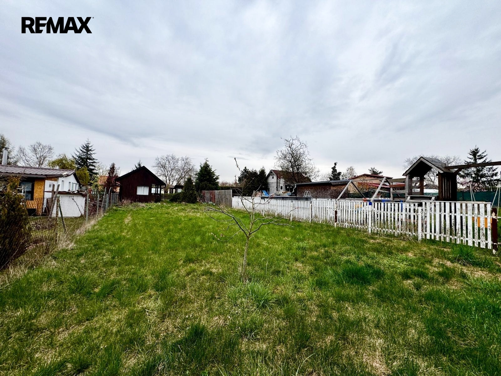 pohled na celou zahradu