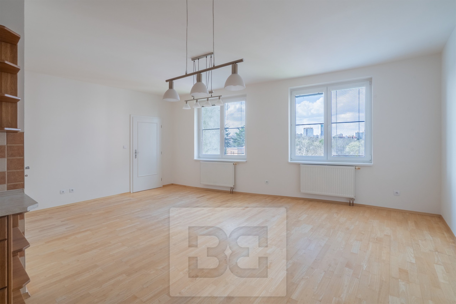 Obývací pokoj s kuchyní