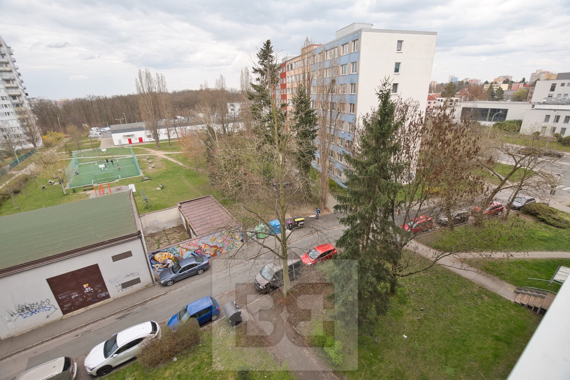 Výhled ložnice