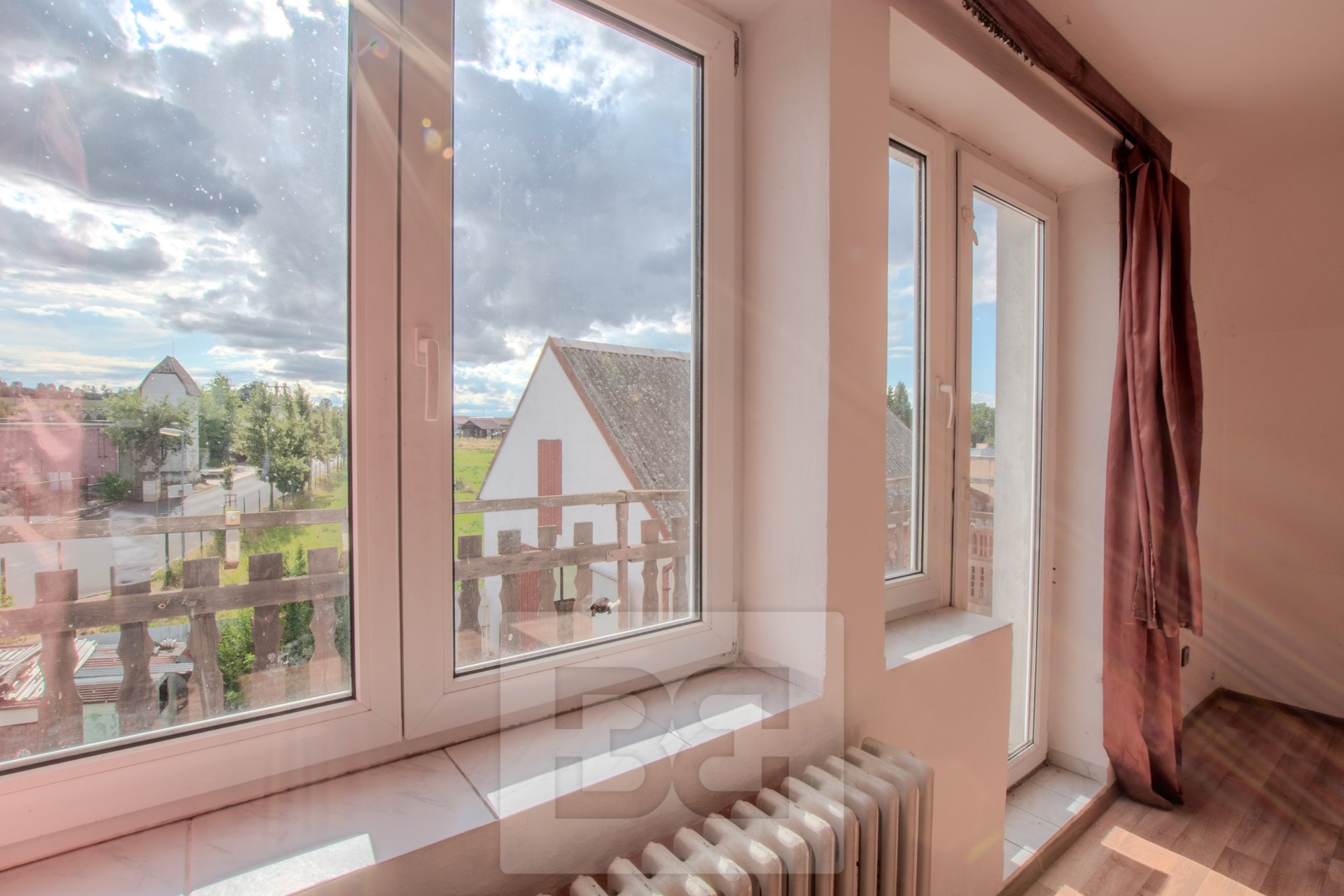 Balkon horního patra