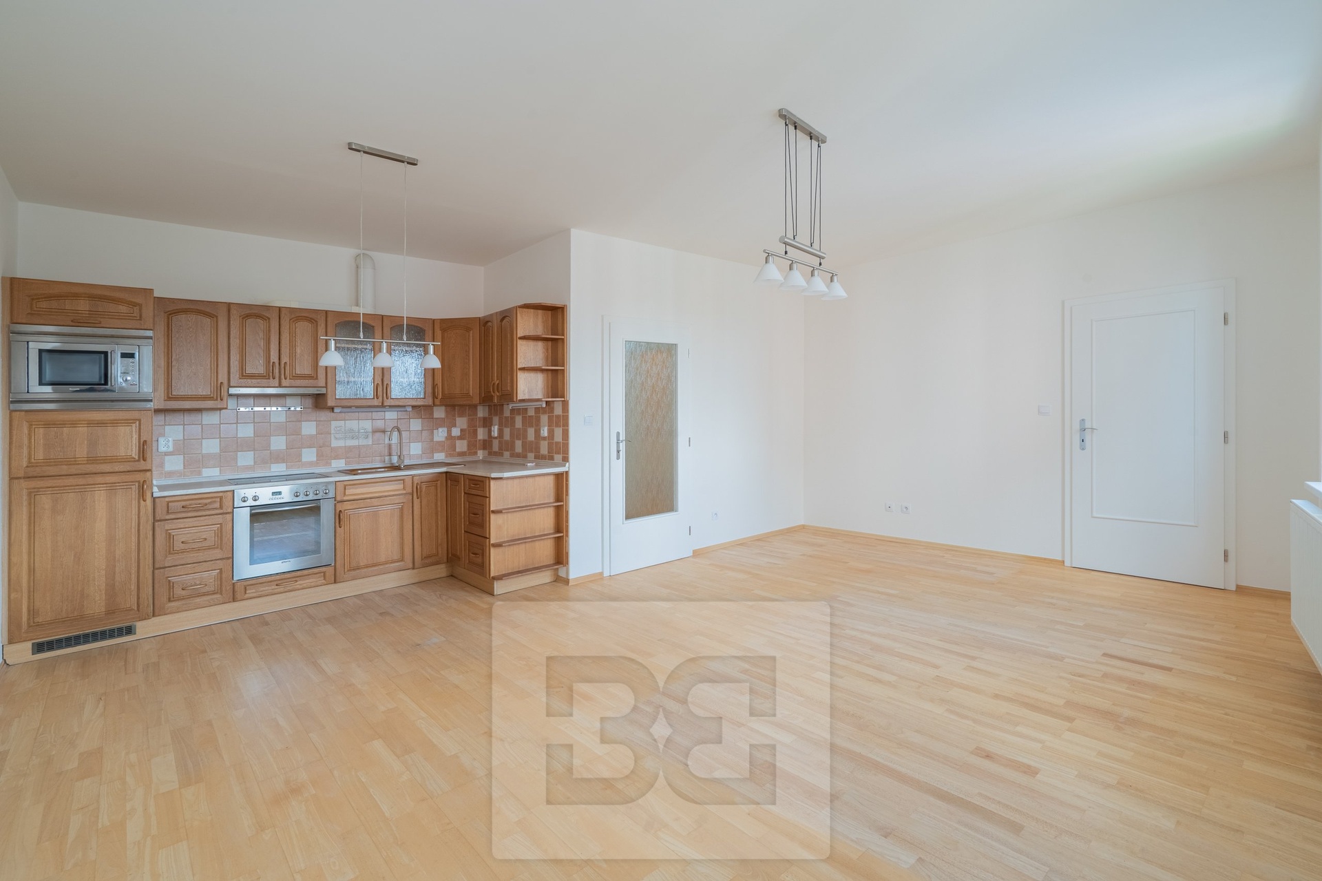 Obývací pokoj s kuchyní