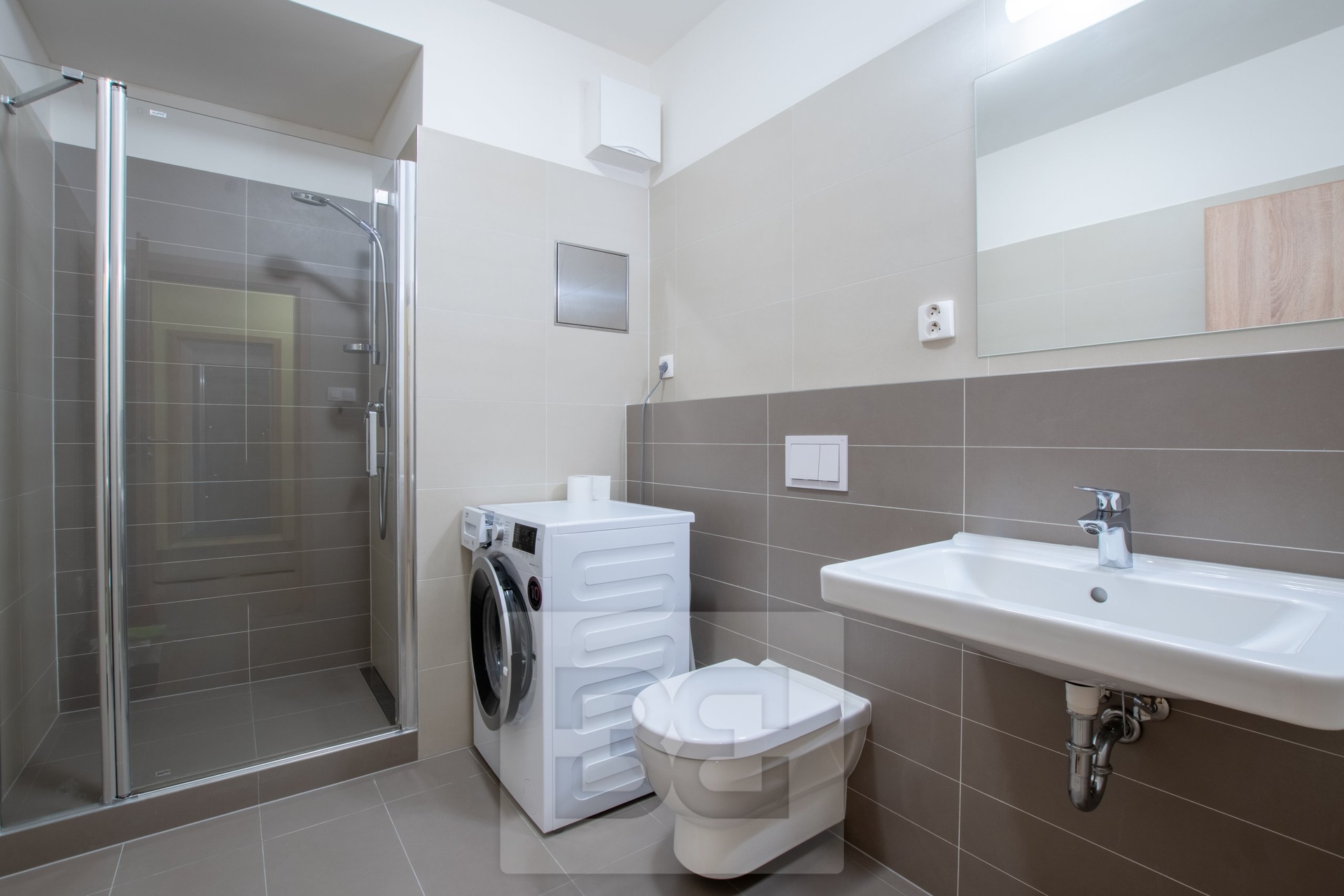 Koupelna s pračkou
