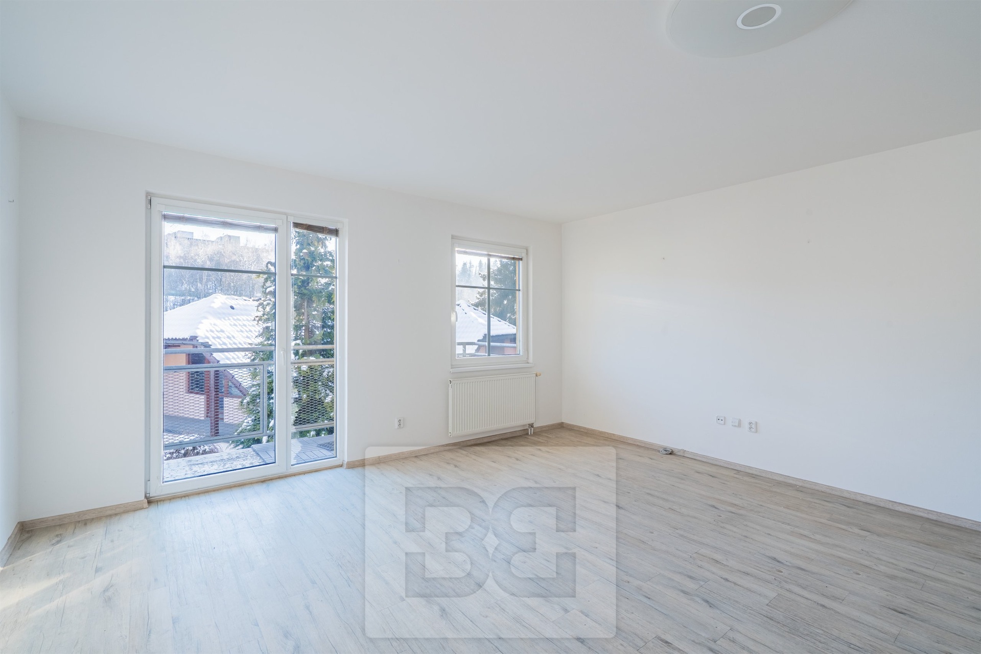 Obývací pokoj s kuchyní