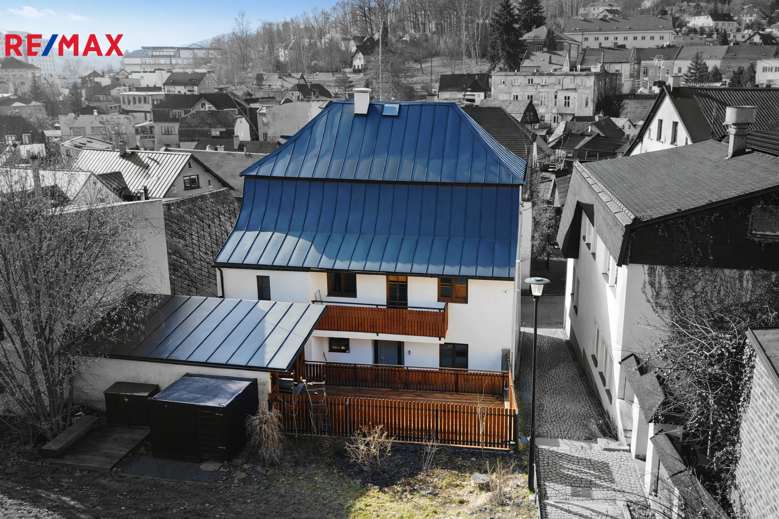 Pohled na celý dům