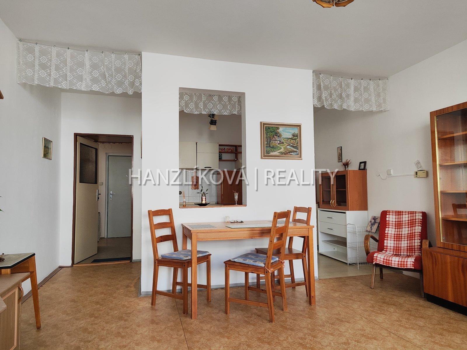 Obývací pokoj, pronájem bytu 3+kk, U Francouzů, Třeboň