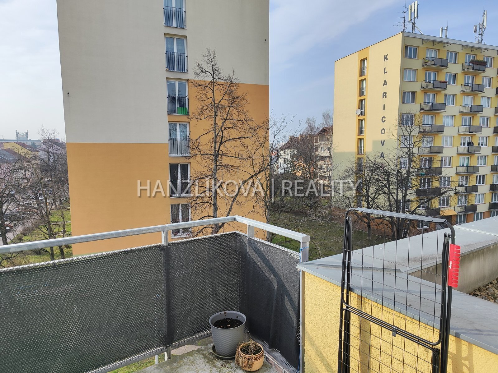 Balkon, pronájem bytu 1+kk, Pekárenská, České Budě