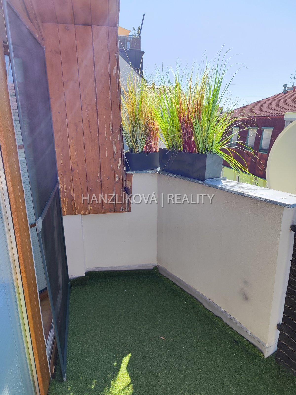 Balkon, pronájem bytu 3+1, Riegrova, České Budějovice