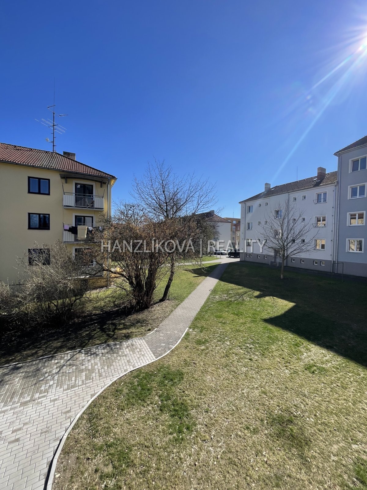pronájem novostavby bytu 2+kk s lodžií, byt číslo B.04, residence Hálkova, ČB