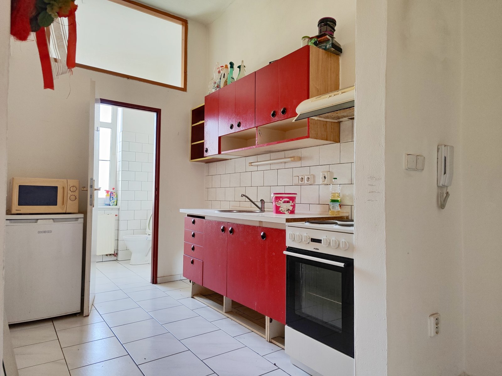 Kuchyně, pronájem bytu 2+1, Puklicova, České Budějovice