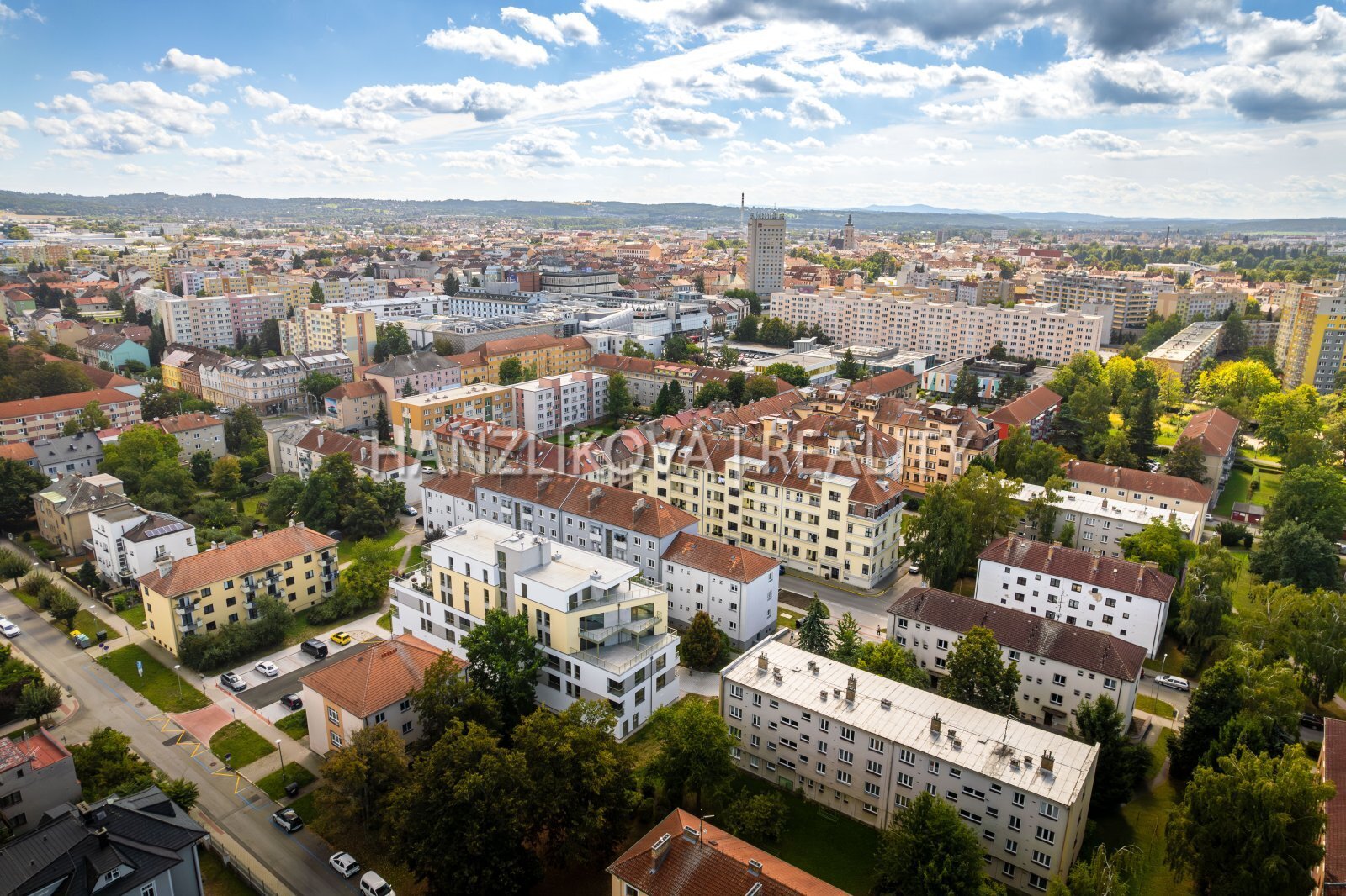 Pronájem novostavby bytu 1+kk, byt číslo B.5