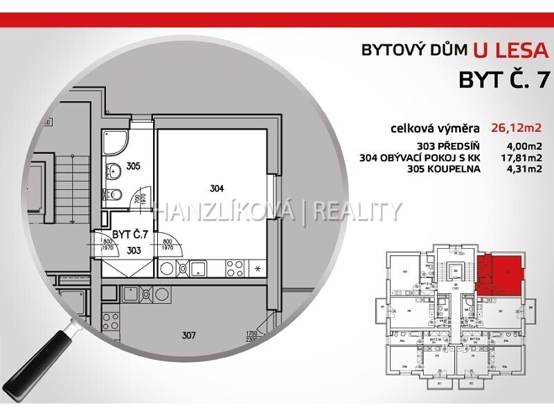 půdorys bytu