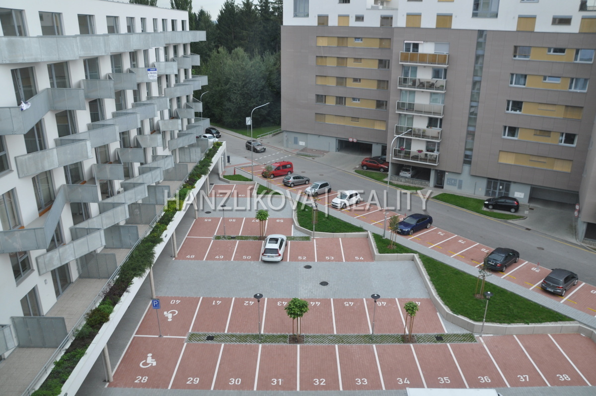 Výhled z bytu, pronájem bytu 1+kk, Dlouhá Louka, České Budějovice