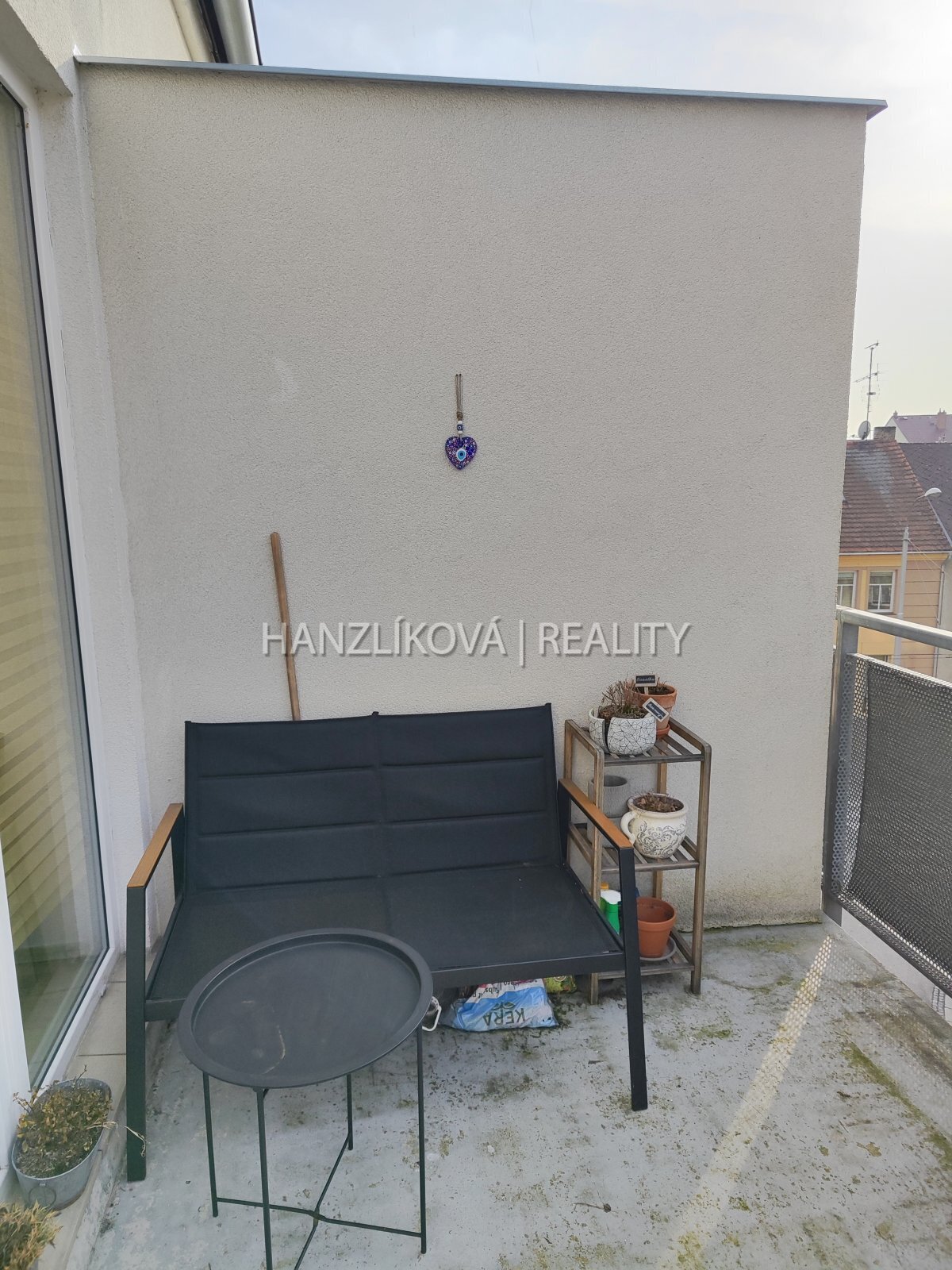 Balkon, pronájem bytu 1+kk, Pekárenská, České Budě