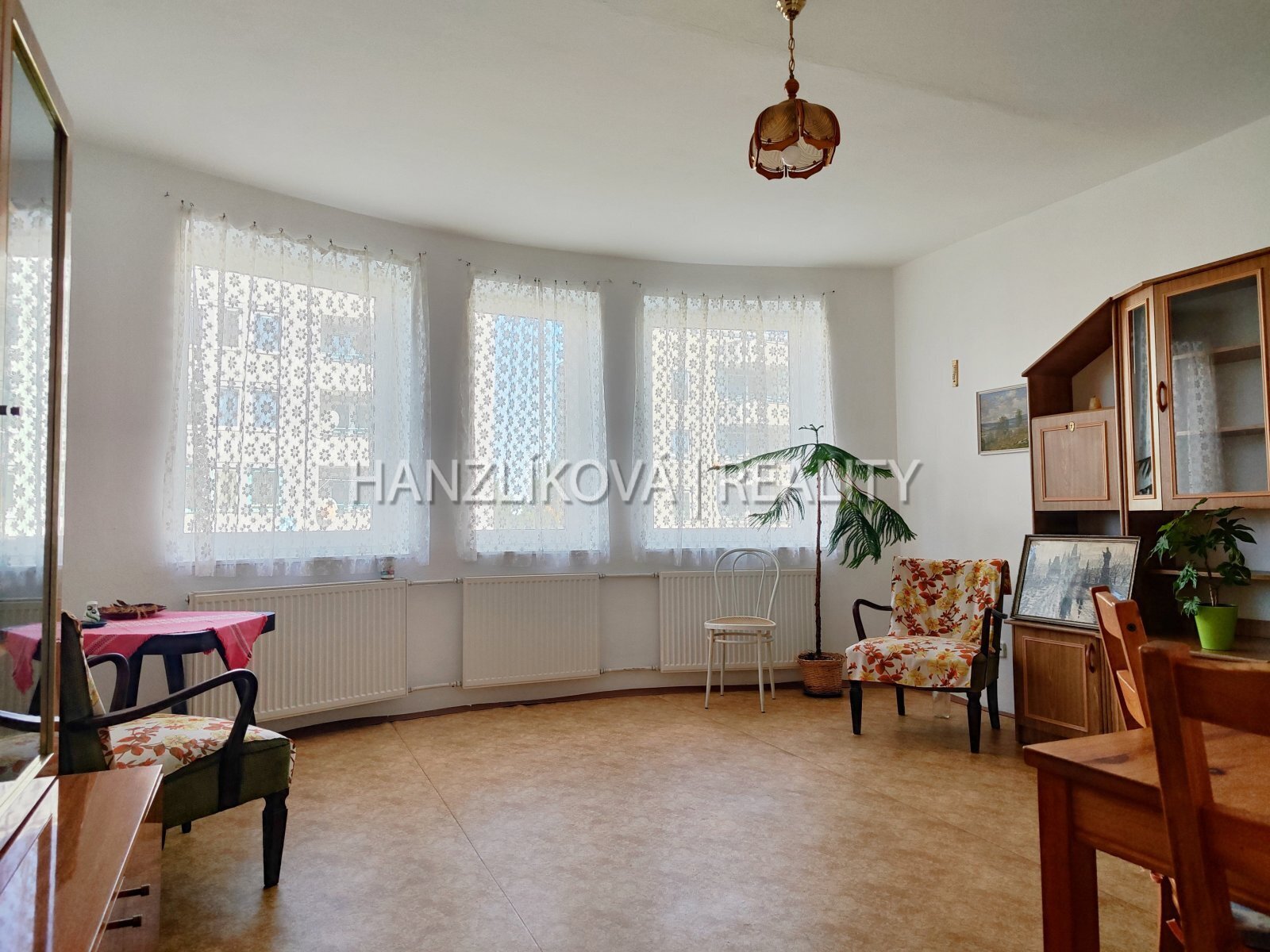 Obývací pokoj, pronájem bytu 3+kk, U Francouzů, Třeboň