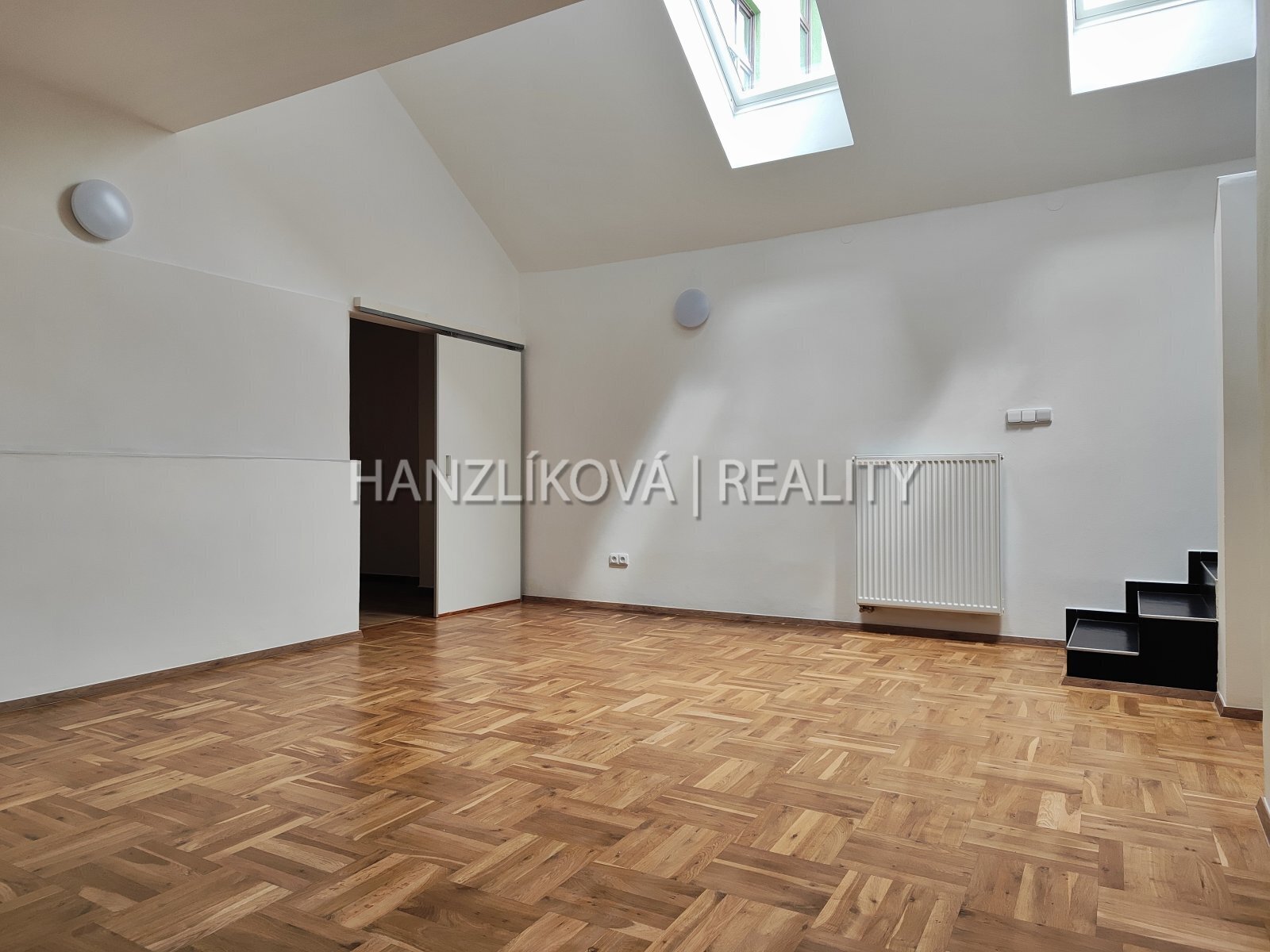 Obývací pokoj, pronájem bytu 3+kk, Skuherského, České Budějovice