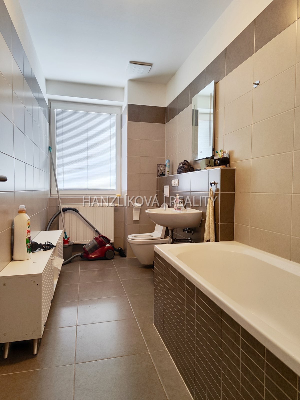 Koupelna, pronájem bytu 2+kk, U Boru, České Budějo