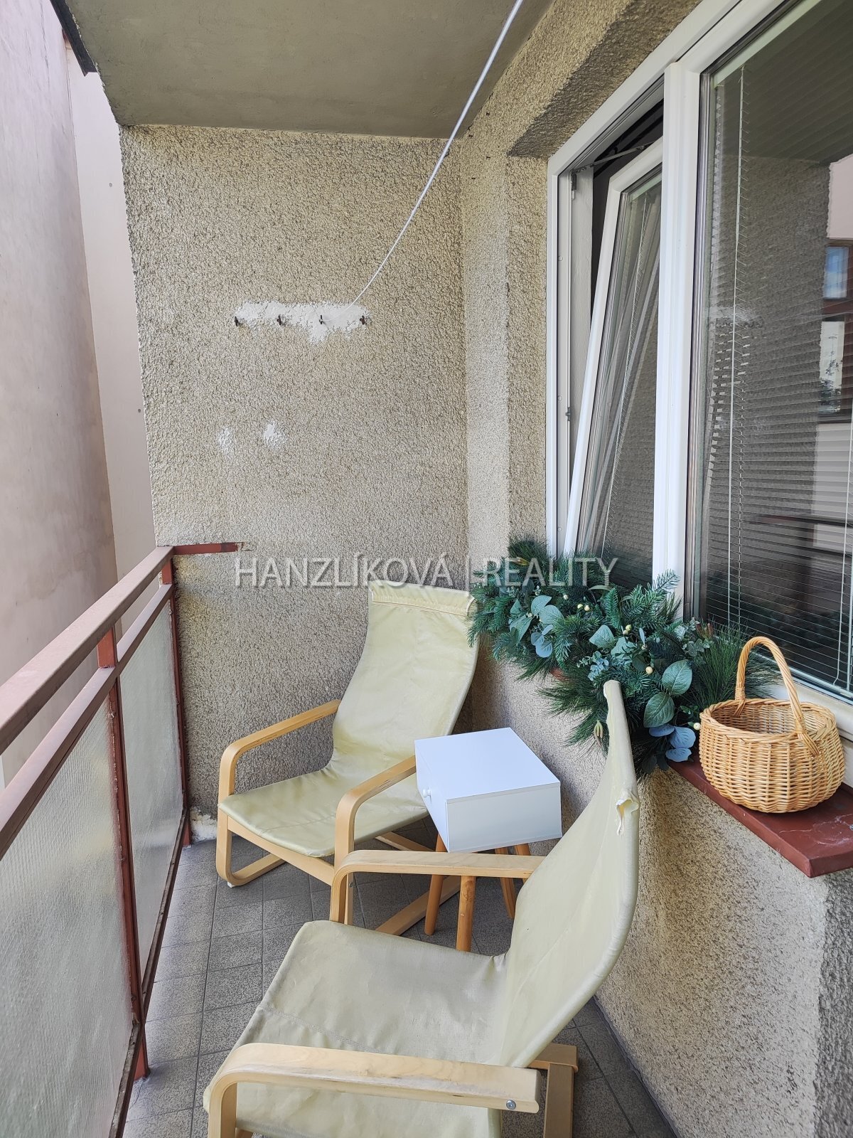 Balkon, pronájem bytu 3+1, Skuherského, České Budějovice