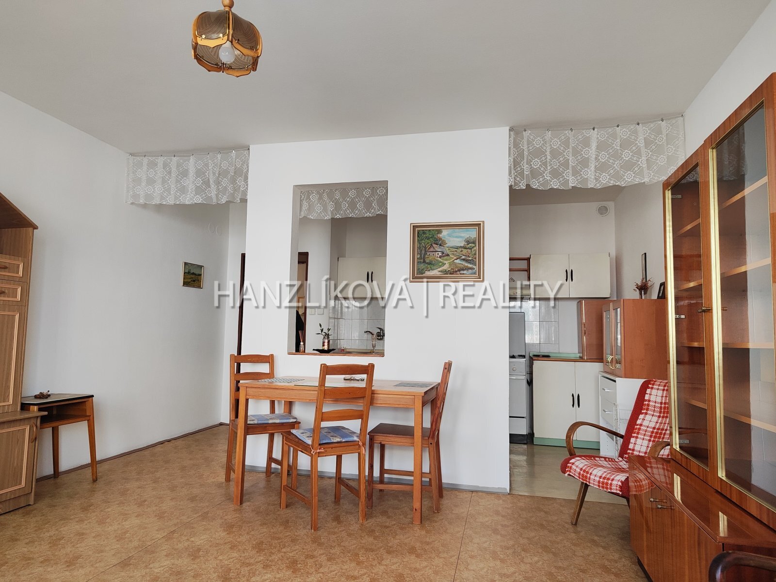Obývací pokoj, pronájem bytu 3+kk, U Francouzů, Třeboň