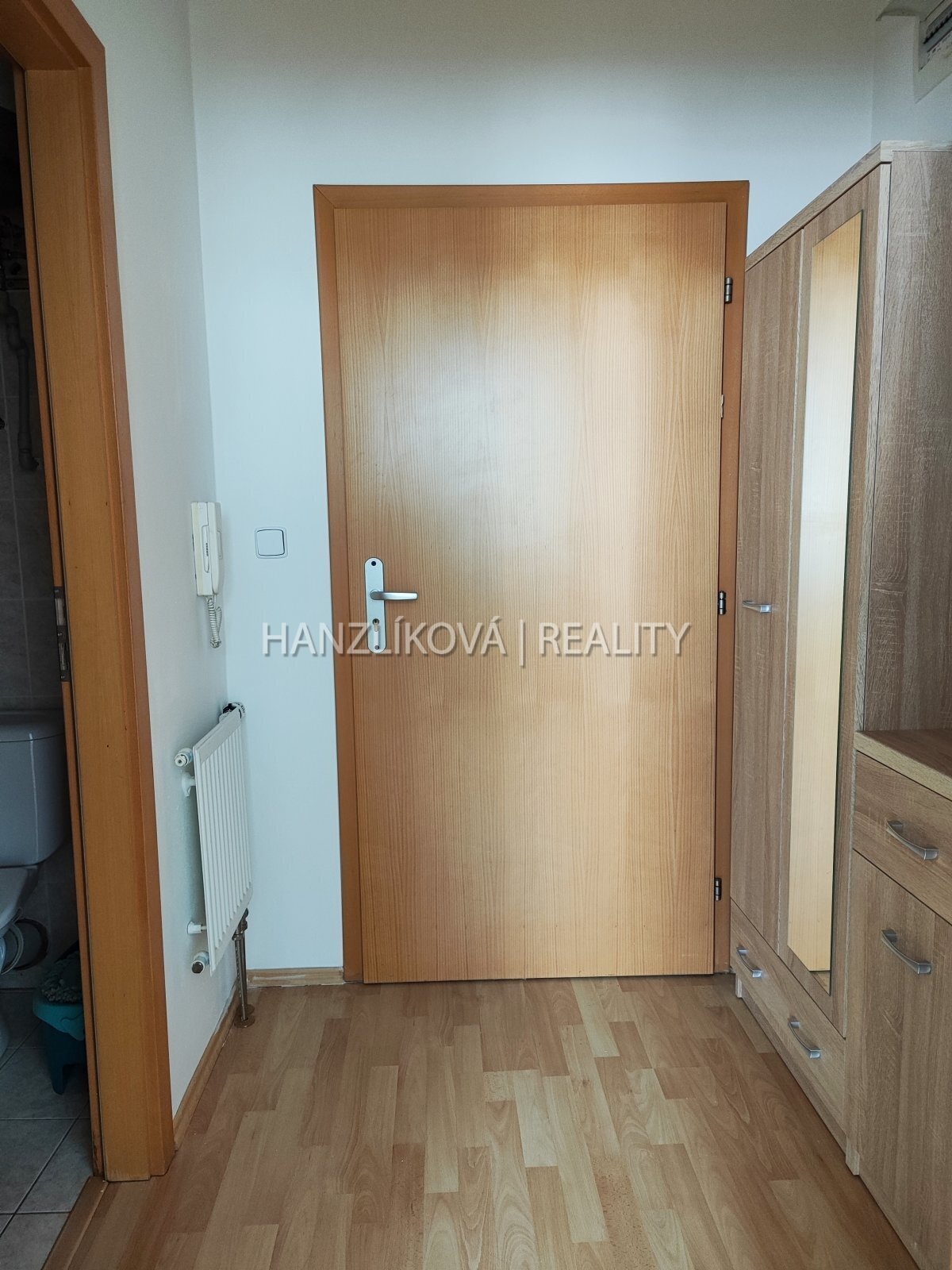 Předsíň, pronájem bytu 1+kk, Riegrova, České Buděj